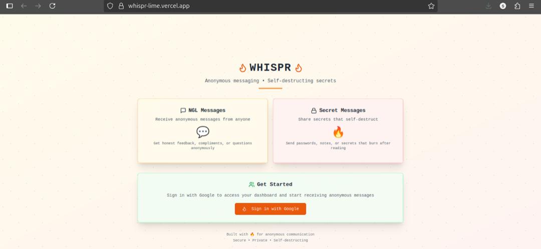 Whispr